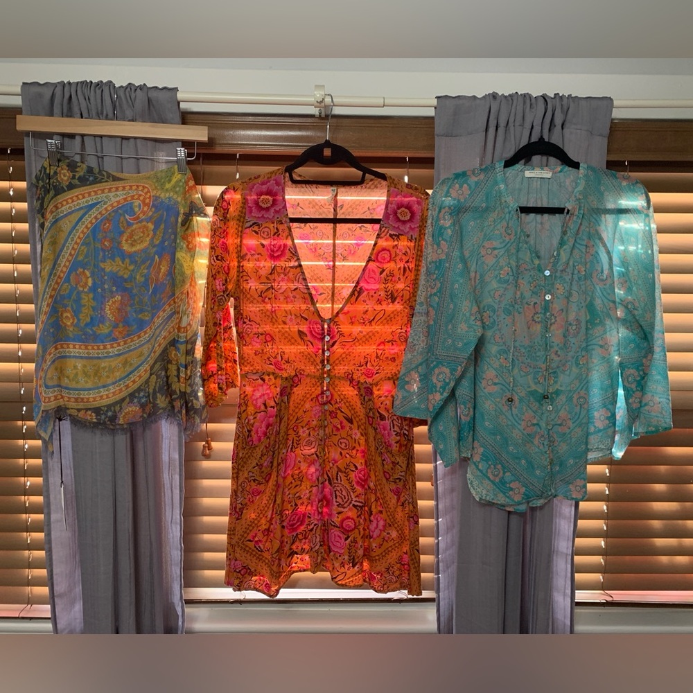 Pending Trade Do Not Buy

Spell Babs Playdress, Farrah Blouse & Belladonna Scarf